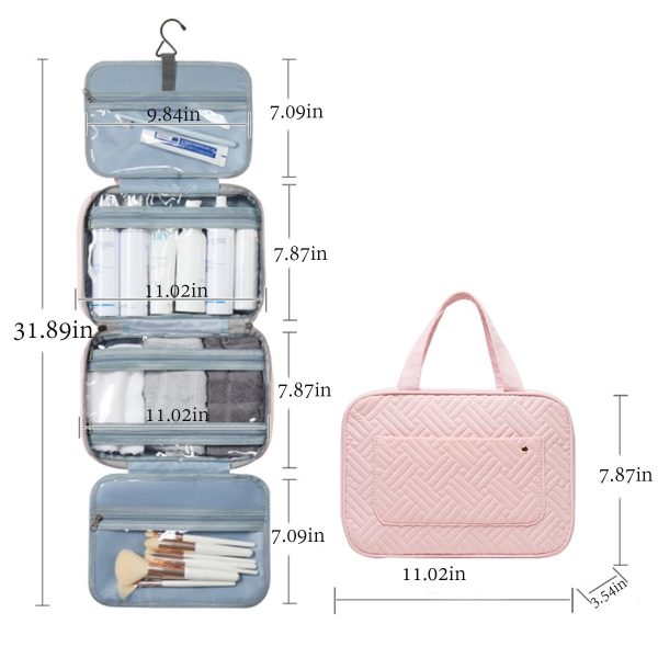 Toiletry Travel Bag With Hook