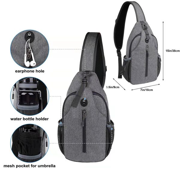 Crossbody Sling Backpack