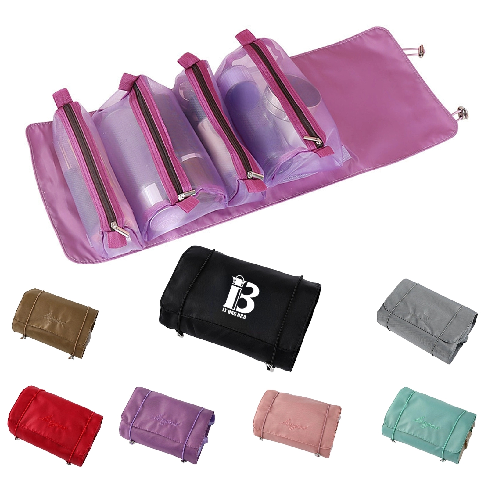 4-In-1 Mesh Cosmetic Bag