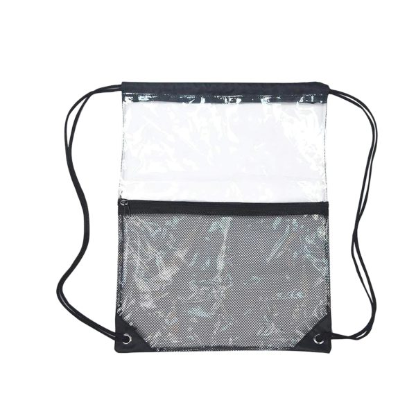 Transparent Drawstring Beach Bag