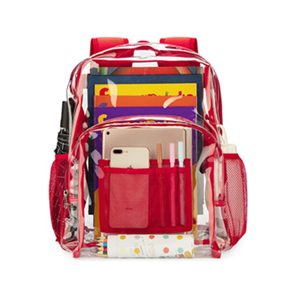 Clear PVC School Backpack