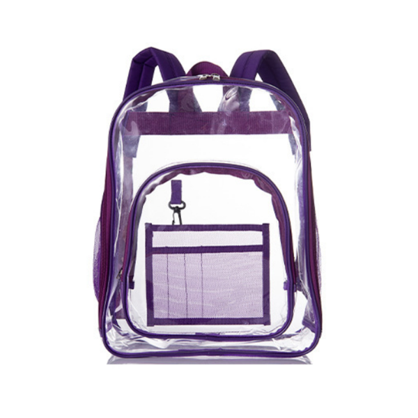 Clear PVC School Backpack