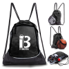 Drawstring Bag With Mesh Net