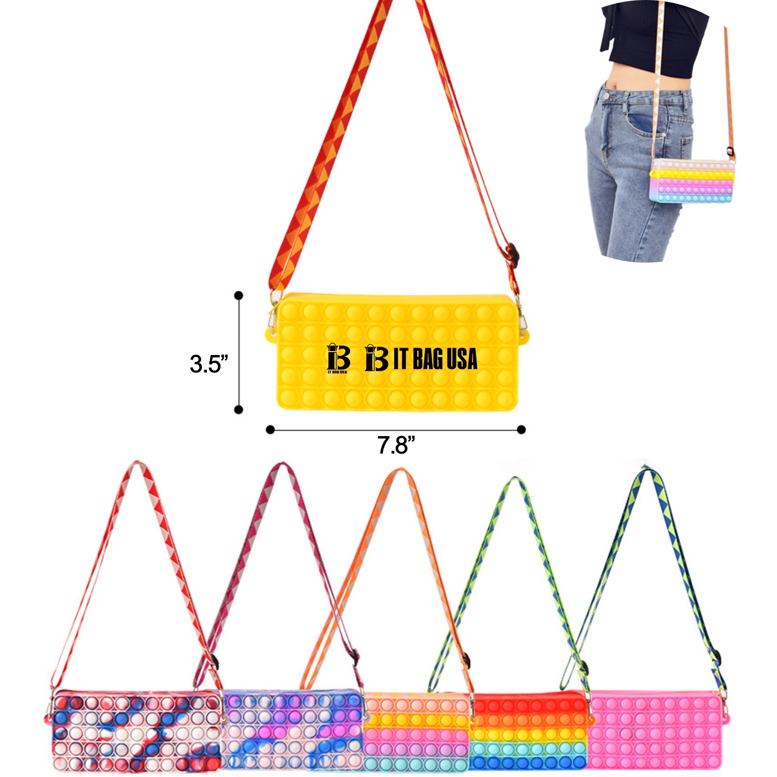 Pop Purse Fidget Bag for Girls
