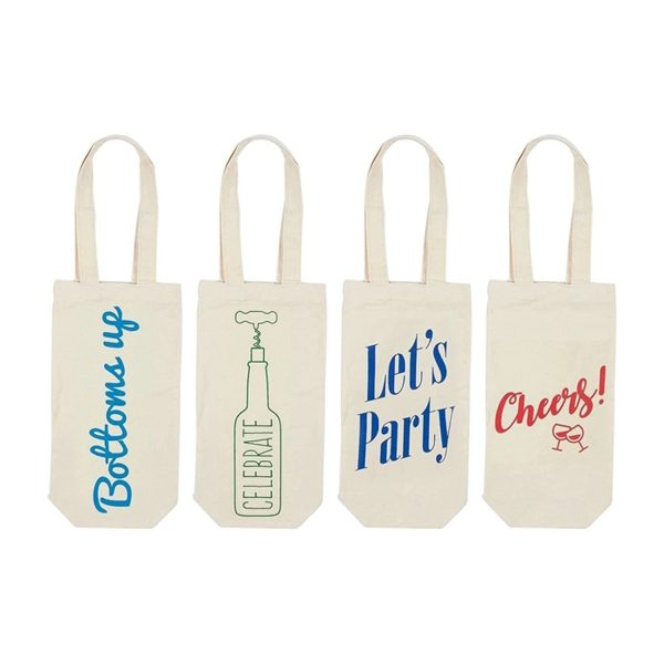 Single Bottle Cotton Wine Bag