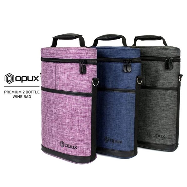 Insulated Wine Carrier Bag for Travel