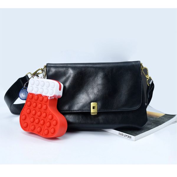 Christmas Silicone Fidget Small Pop Bag