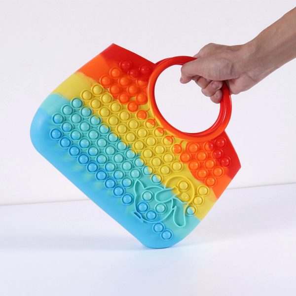 Duck Silicone Fidget Pop Handbag