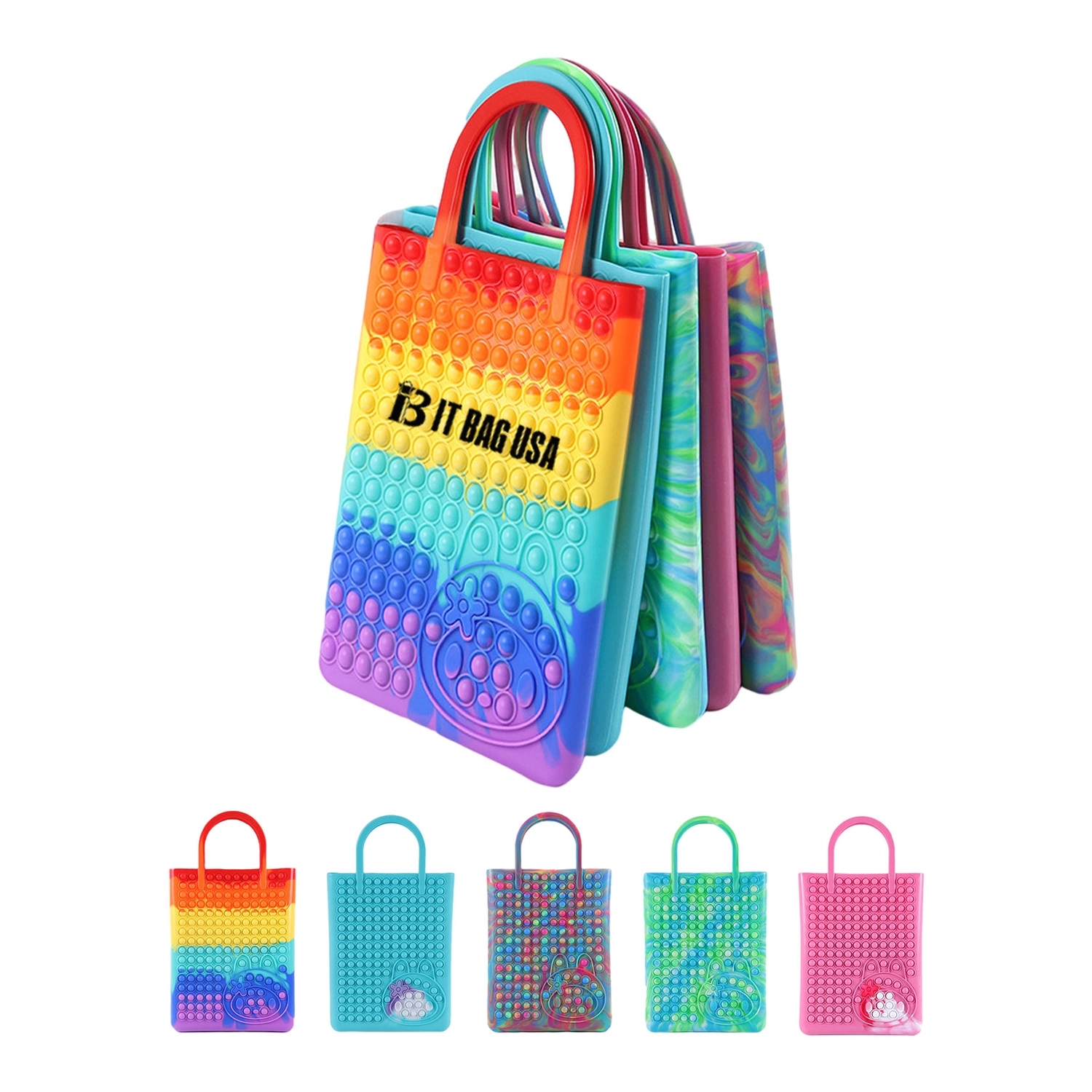 Silicone Fidget Handbag