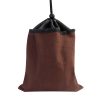 Mushroom Foraging Bag Waxed Canvas Collapsible Camping Pouch