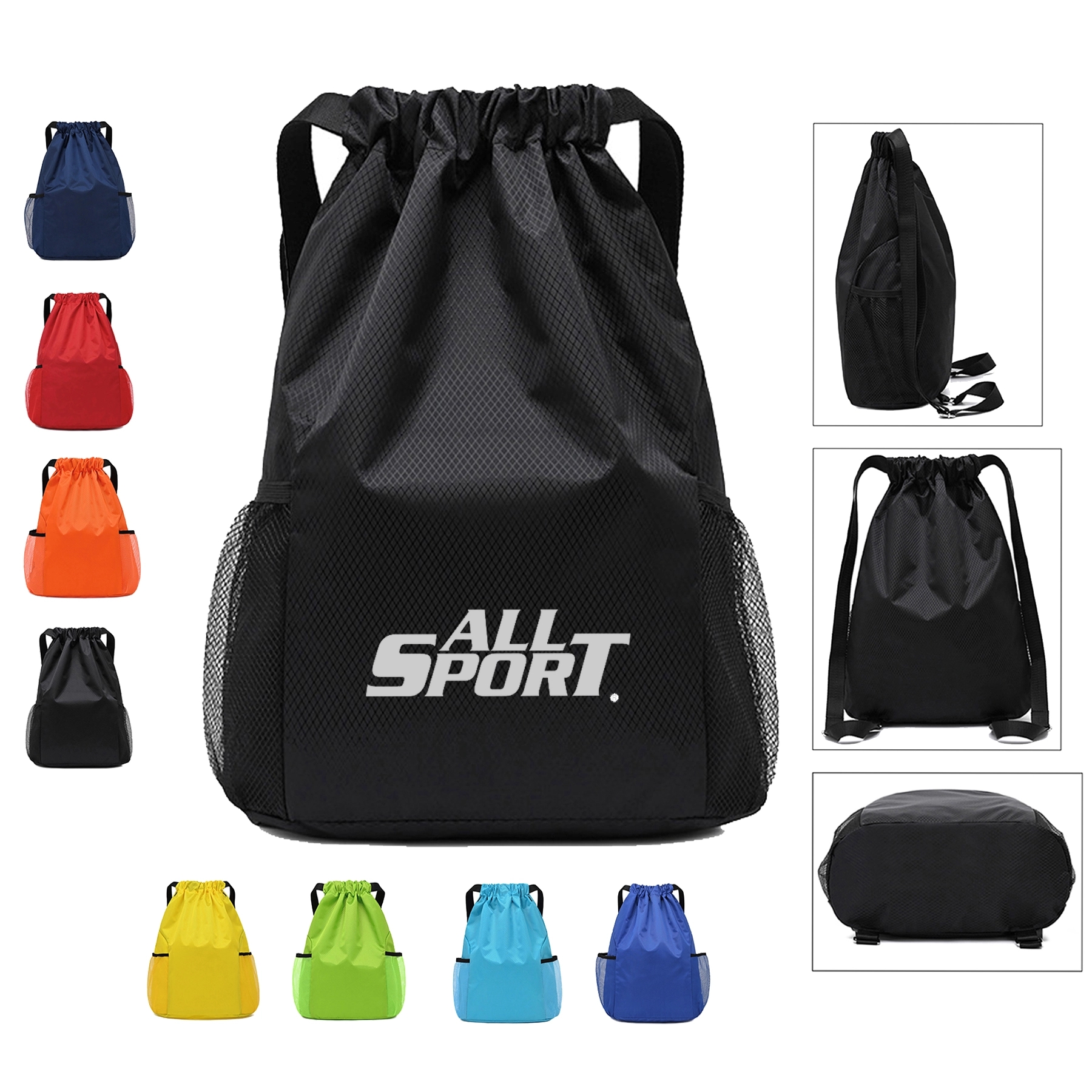Drawstring Backpack Bag