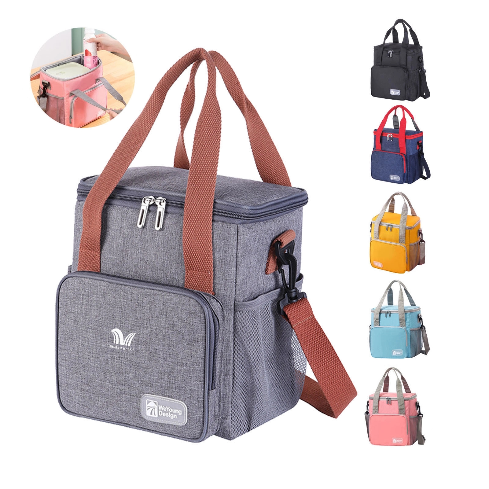 Portable Lnsulated Lunch Bag