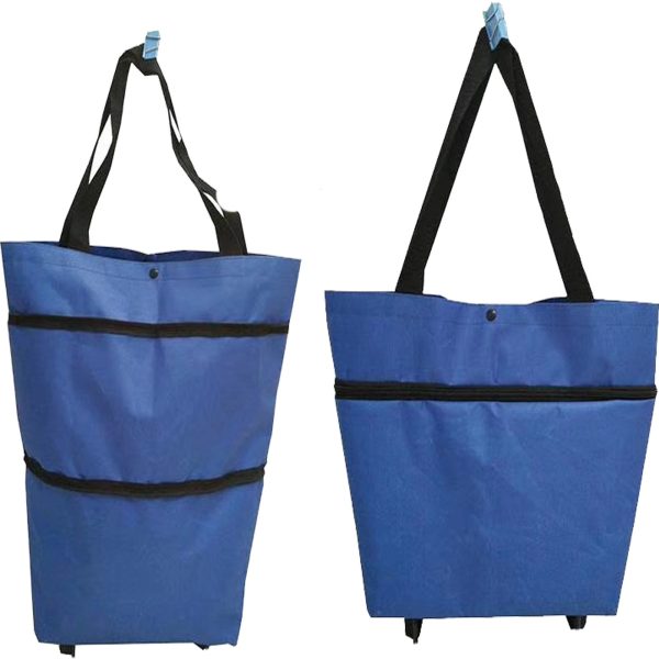 Foldable Wheel Shopping Bag
