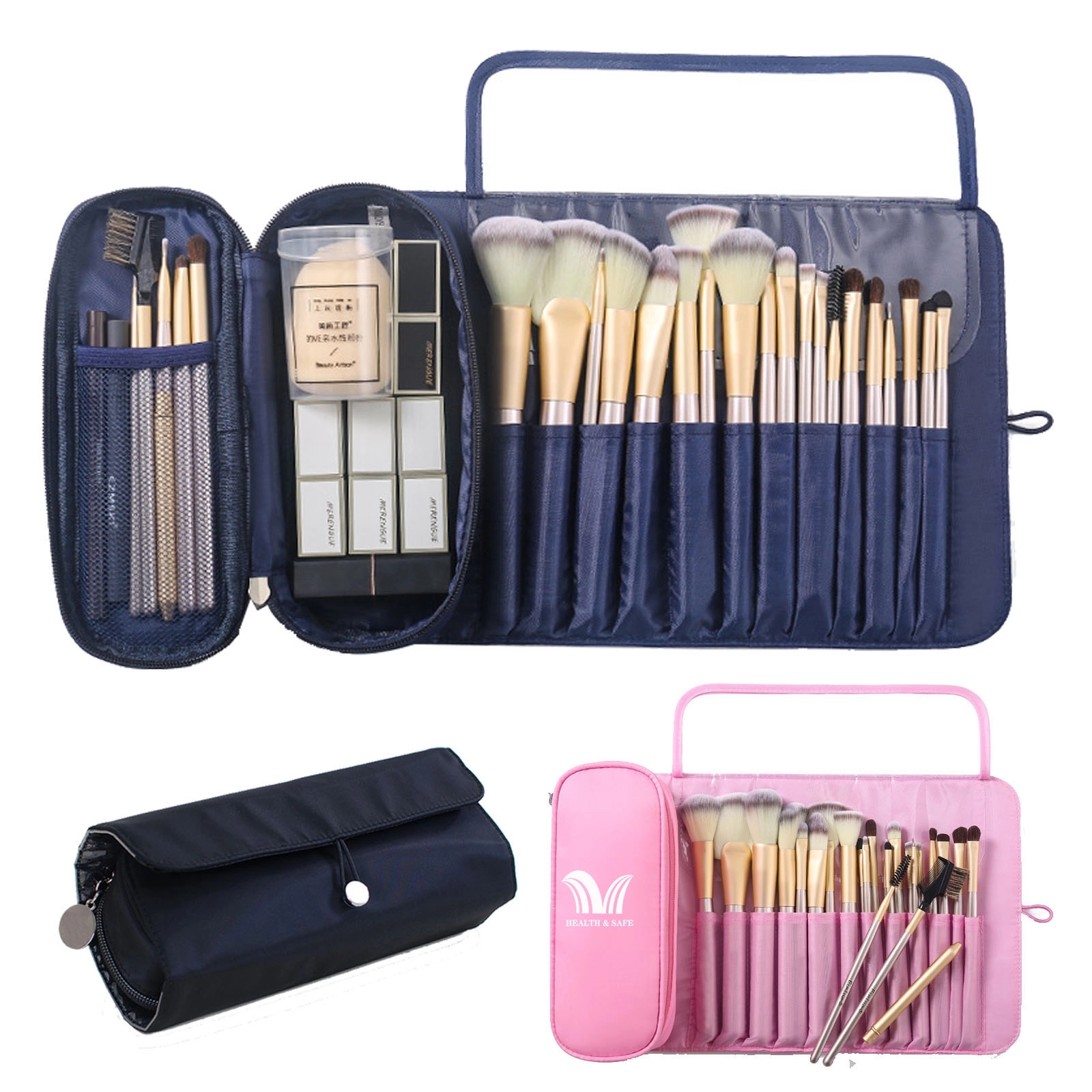 Multifunctional Folding Cosmetic Bag