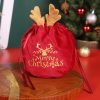 Christmas Eve Apple Velvet Bag