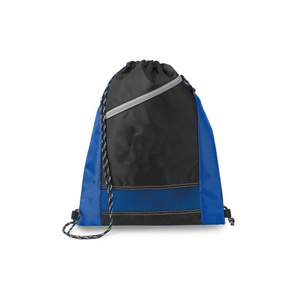 Pocket Polyester Drawstring Backpack