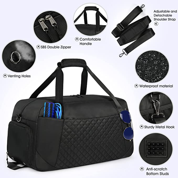 Gym Bag For Women Men