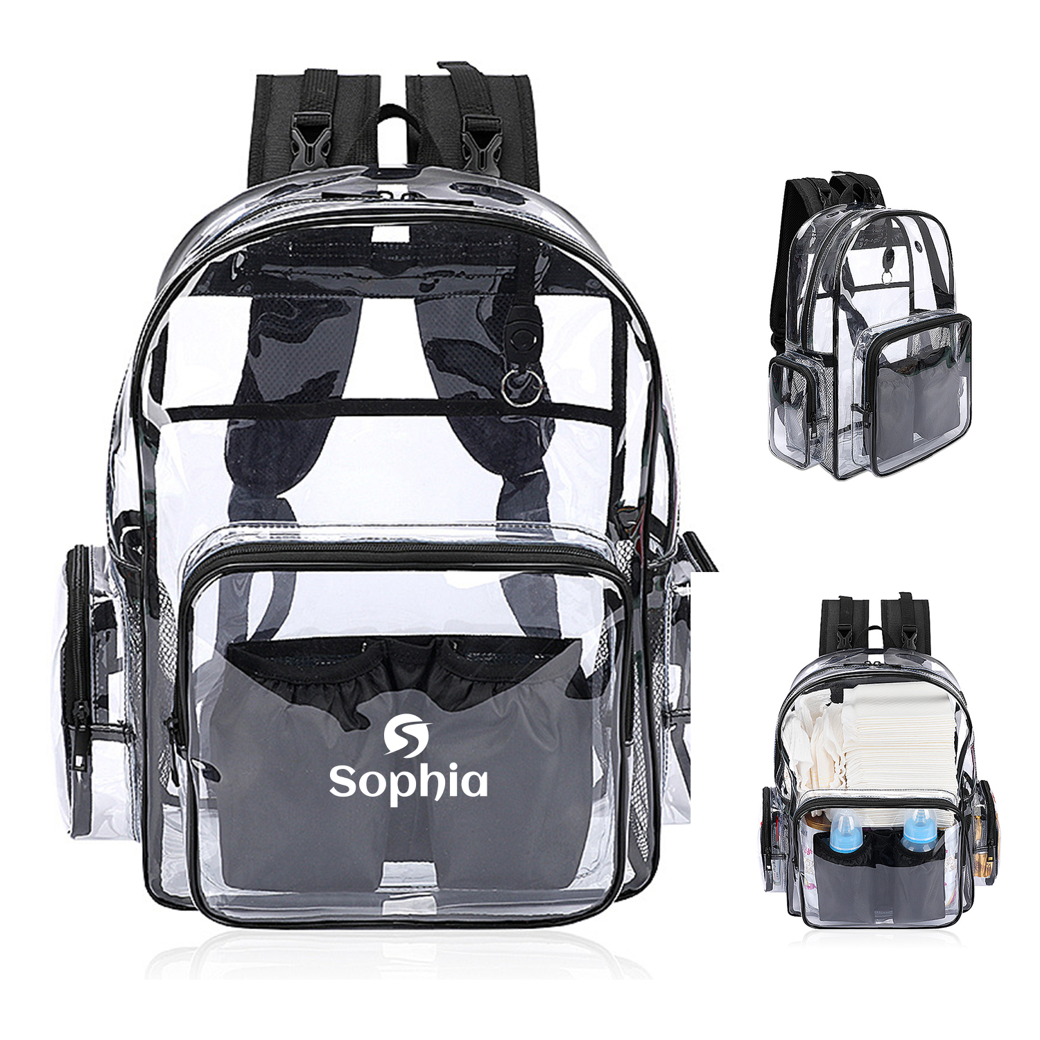 Pvc Clear Backpack
