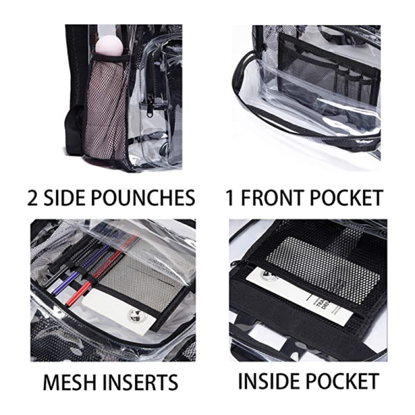 Pvc Clear Backpack