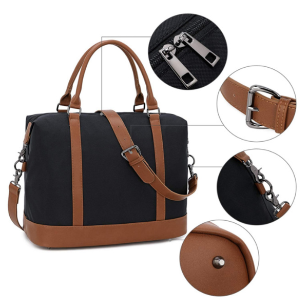 Women Ladies Canvas Weekender Bag