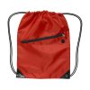 Drawstring Backpack w/ Zipper