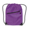 Drawstring Backpack w/ Zipper