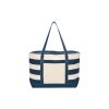 Cotton Canvas Nautical Tote Bag