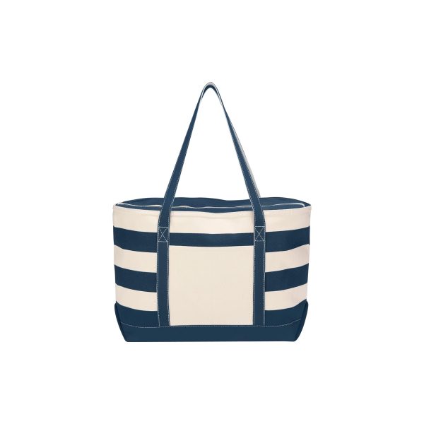 Cotton Canvas Nautical Tote Bag