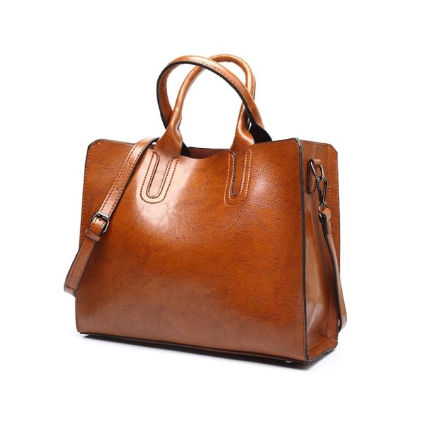 Women'S Large Capacity Retro Mature Handbag Crossbody Bag