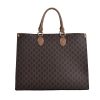 Female Large Capacity Retro Mature Leather Handbag Tote Bag