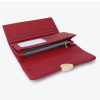 Women'S Leather Large Capacity Purse Card Bag