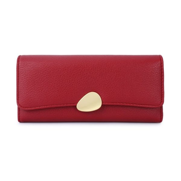 Women'S Leather Large Capacity Purse Card Bag