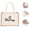 Large Linen Capacity Shopping Bag