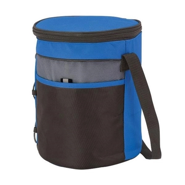 12-Can Barrel Insulated Cooler Bag Lunch Tote