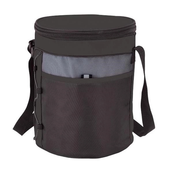 12-Can Barrel Insulated Cooler Bag Lunch Tote