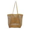 Mesh Beach Tote For Women Big Capacity Shoulder Handbags Bag