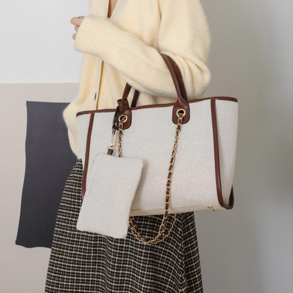 2 Pcs Large Capacity Fashion Tote Bag