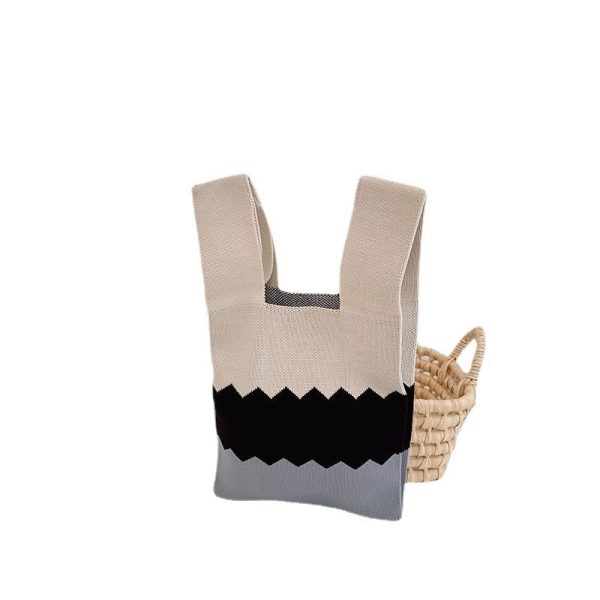 Vest Three-Color Shopping Tote Bag