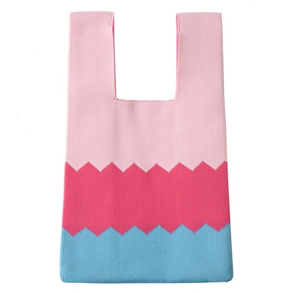 Vest Three-Color Shopping Tote Bag