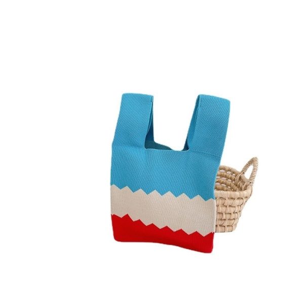 Vest Three-Color Shopping Tote Bag