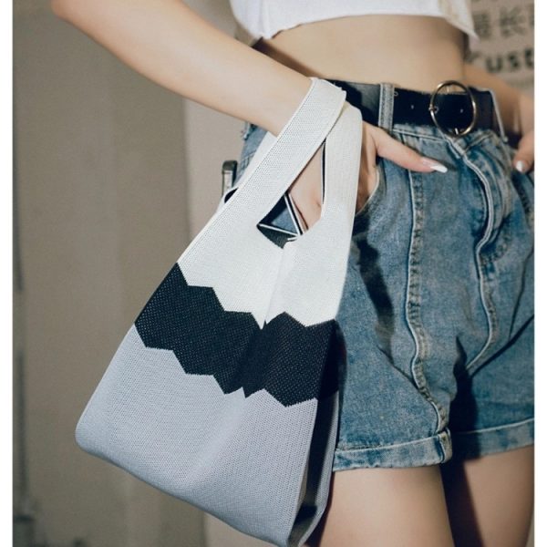 Vest Three-Color Shopping Tote Bag