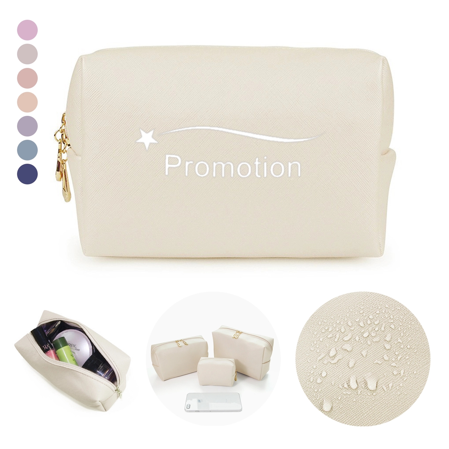 Leather Cosmetic Bag
