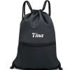 Drawstring Backpack Bag Sport Gym Sackpack