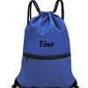 Drawstring Backpack Bag Sport Gym Sackpack