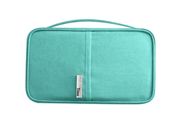 Multi-function travel document bag family Passport Holder