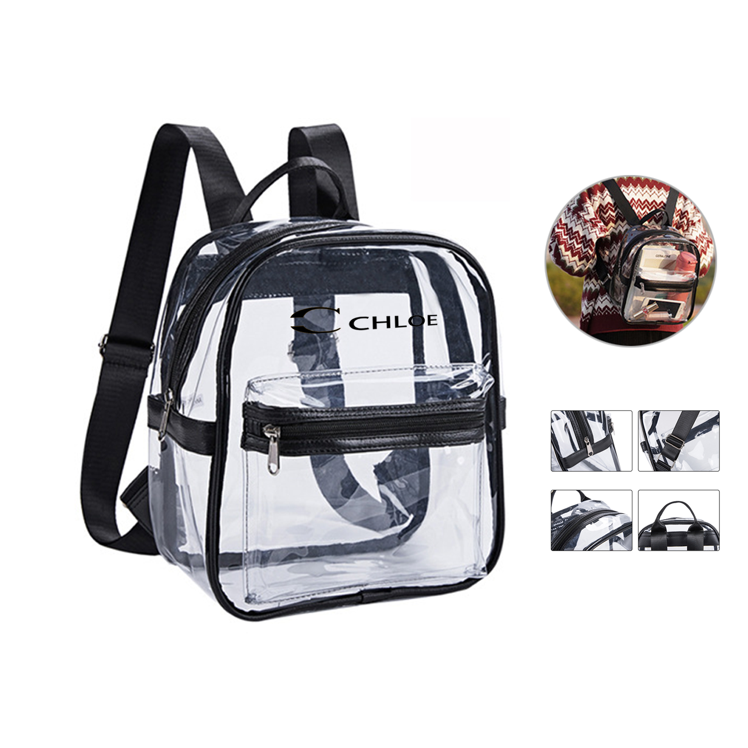 Mini Clear Backpack