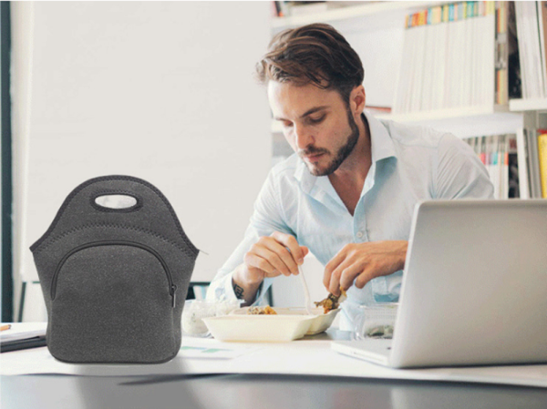 Insulated Waterproof Lunch Tote Box for Work Travel & Picnic