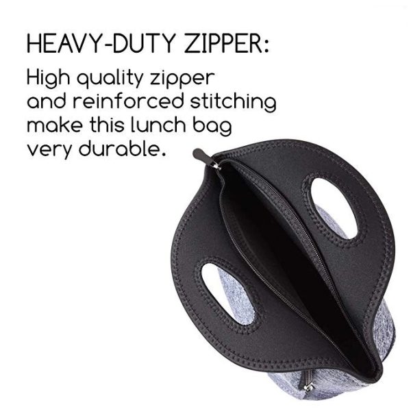 Insulated Waterproof Lunch Tote Box for Work Travel & Picnic