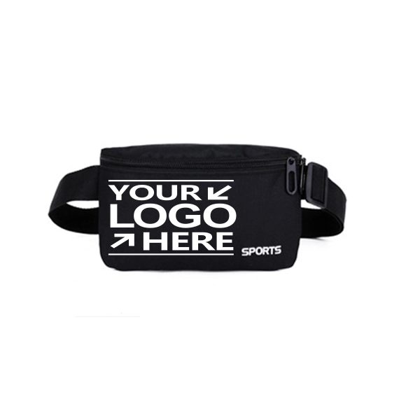 Polyester Water Resistant Waist Sport Bag