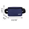 Polyester Water Resistant Waist Sport Bag